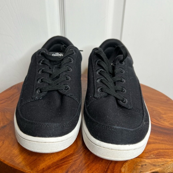 Allbirds Unisex Canvas Pacers Sneakers Black Size 8 Casual Eco-Friendly - Picture 5 of 13